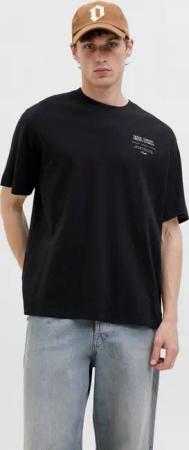 Jack & Jones Rundhalsshirt JJEURBAN EDGE STUDIO TEE SS O-NECK NOOS mit Front und Back Print