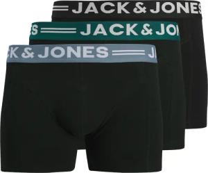 Jack & Jones "SENSE TRUNKS 3-PACK NOOS" Packung, 3er-Pack, 3 Stk. mit Logobund