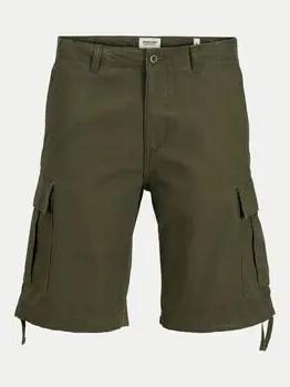 Jack & Jones  Shorts 12248685 COLE BARKLEY-OLIVE NIGHT