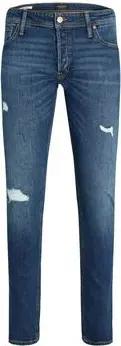 Jack & Jones  Slim Fit Jeans 12217974 GLEEN-DARK BLUE DENIM