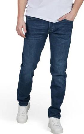 Jack & Jones Slim-fit-Jeans Herren Jeanshose JJIGLENN Slim Fit Denim Hose mit Stretch