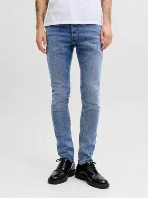 Jack & Jones Slim-fit-Jeans JJIGLENN Slim-Fit mit Stretch und praktischer 5-Pocket-Form mit Abriebeffekten
