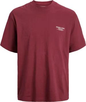 Jack & Jones Softes T-Shirt mit Label-Print auf Front- und Rückseite