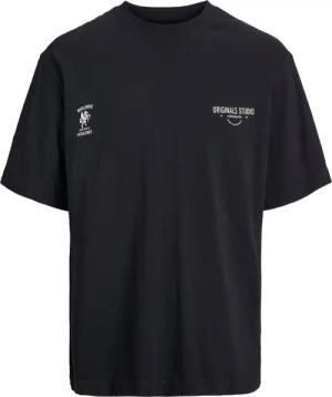 Jack & Jones Softes T-Shirt mit Label-Print auf Front- und Rückseite