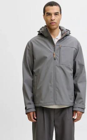 Jack & Jones Softshelljacke "JJTHATCHER SOFTSHELL HOOD" mit Kapuze