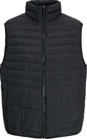 JACK & JONES Steppgilet JJESTATE schwarz | L