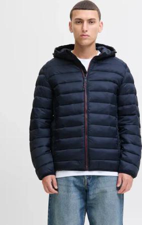 Jack & Jones Steppjacke "JJEBRADLEY LIGHT PUFFER HOOD NOOS" mit Kapuze