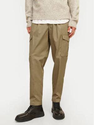 Jack & Jones Stoffhose Bill 12247358 Braun Tapered Fit