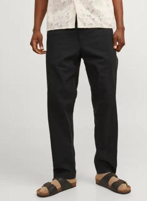 Jack & Jones Stoffhose "JPSTKANE SUMMER JOGGER SN" mit Bündchen