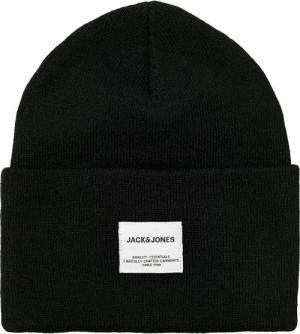 Jack & Jones Strickmütze Long Knit Beanie Noos mit Logopatch