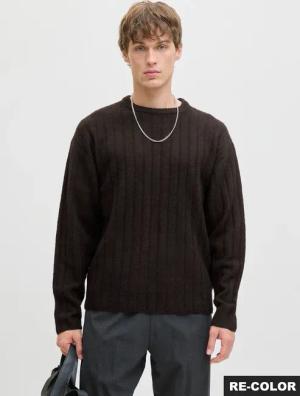Jack & Jones Strickpullover "JJEBRADLEY CARTER KNIT CREW NECK LN"