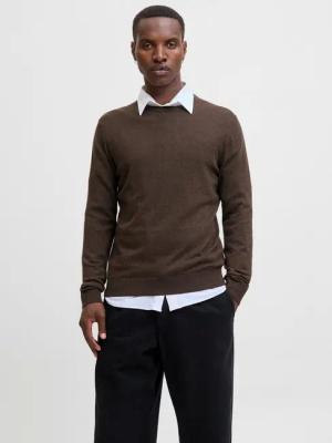 Jack & Jones Strickpullover JJEEMIL KNIT CREW NECK NOOS mit Rundhalsausschnitt