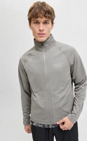 Jack & Jones Sweatjacke "JCOCNZ STRUCTURE FULL ZIP SN"
