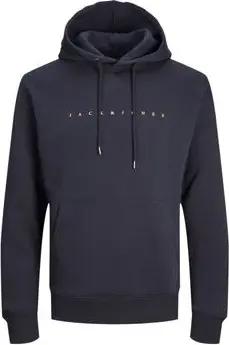 Jack & Jones  Sweatshirt 12243527 STAR JJ SWEAT HOOD-DARK NAVY