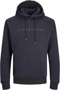 Jack & Jones  Sweatshirt 12243527 STAR JJ SWEAT HOOD-DARK NAVY