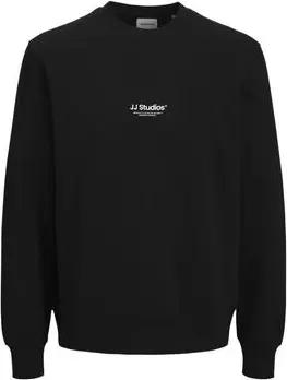 Jack & Jones  Sweatshirt 12284682 SOHO SWEAT CREW-BLACK