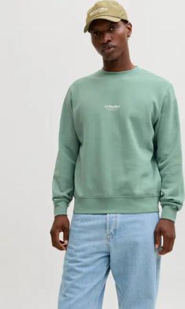 Jack & Jones Sweatshirt JJESOHO SWEAT CREW NECK NOOS mit stylischem Print