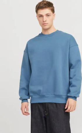 Jack & Jones Sweatshirt JJEURBAN EDGE SWEAT CREW NECK NOOS mit Rippbündchen