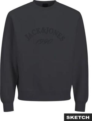 Jack & Jones Sweatshirt JORBLEECKER BRANDING SWEAT CREW BF