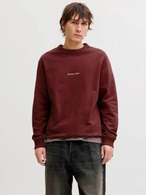 Jack & Jones Sweatshirt JORNORREBRO EMB SWEAT CREW NOOS mit Logo Print