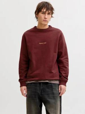 Jack & Jones Sweatshirt "JORNORREBRO EMB SWEAT CREW NOOS", mit Logo Print