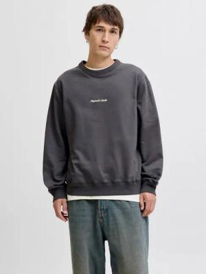 Jack & Jones Sweatshirt JORNORREBRO EMB SWEAT CREW NOOS mit Logo Print