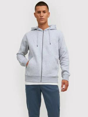 Jack & Jones Sweatshirt Star 12210830 Grau Regular Fit