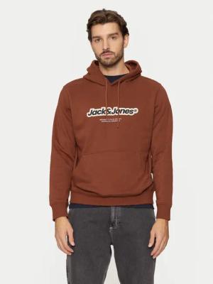 Jack & Jones Sweatshirt Vesterbro 12265766 Braun Relaxed Fit