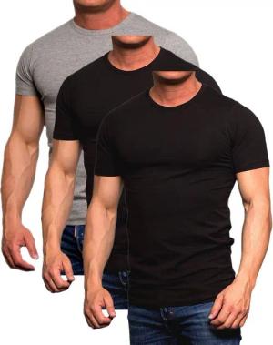Jack & Jones T-Shirt (3er-Pack) Basic mit Rundhalsausschnitt