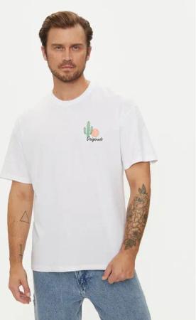 Jack & Jones T-Shirt Bradley 12264414 Weiß Relaxed Fit
