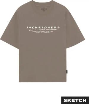 Jack & Jones T-Shirt JCOPOINT BRANDING TEE SS CREW NECK FST