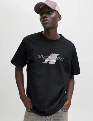 Jack & Jones T-Shirt "JCOTIER FRONT PRINT TEE SS CREW NECK"