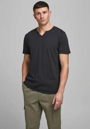 Jack & Jones T-Shirt "SPLIT NECK TEE"
