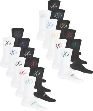 Jack & Jones Tennissocken Herren Schwarz Weiß One Size JACDIRECT TENNIS SOCK 20er Pack