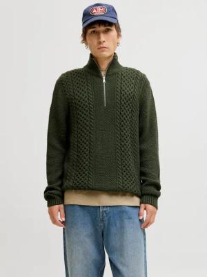 Jack & Jones Troyer JJPAUL KNIT HALF ZIP