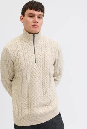 Jack & Jones Troyer "JPRBLUSEAN KNIT CABLE HALF ZIP SN"