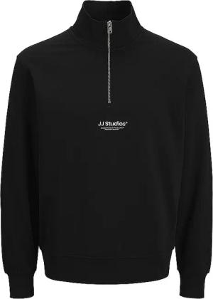JACK & JONES Troyer Pullover JJESOHO schwarz | M