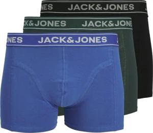 Jack & Jones Trunk "JACBLACK – Boxershorts mit Stretch, Jersey und mittlerer Taille" Packung, 3 Stk. unifarben, modisch, regular fit, Jersey