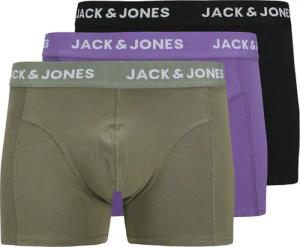 Jack & Jones Trunk "JACROB SOLID TRUNKS 3 PACK SN" 3 Stk. mit Logo Schriftzug