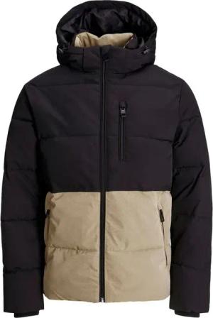 Jack & Jones Winterjacke - JJEOWEN PUFFER SN - S bis XL - für Männer - Größe XL - schwarz