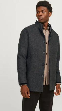 Jack & Jones Wolljacke JJEHARRISON WOOL JACKET SN Materialmix, regular fit