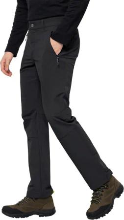 Jack Wolfskin Activate Extended Version Pants Men Softshell-Wanderhose Herren 46L black black