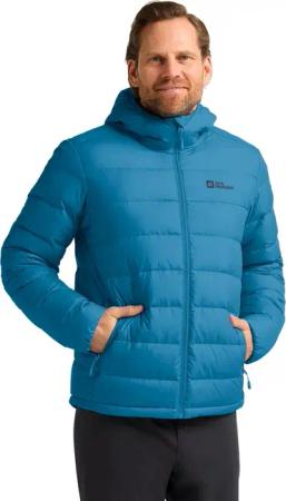 Jack Wolfskin Ather Down Hoody Men RDS Daunenjacke Herren XXL blue aurora blue