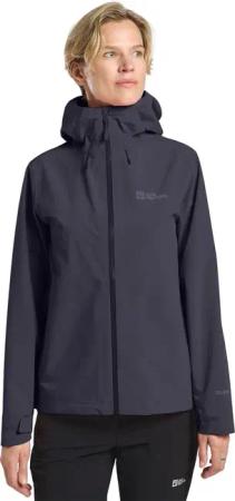 Jack Wolfskin Highest Peak 3L Jacket Women Hardshell-Regenjacke Damen M grey,black Graphite