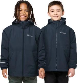 Jack Wolfskin Iceland 3in1 Jacket Kids 3-in-1 Jacke Kinder 176 blue midnight sky