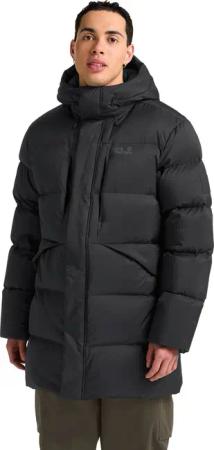 Jack Wolfskin Icy Hill Coat Men RDS Daunenmantel Herren XL black black
