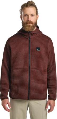 Jack Wolfskin Mogari Hooded FZ Men Fleecejacke mit Kapuze Herren XL brown Dark Rust