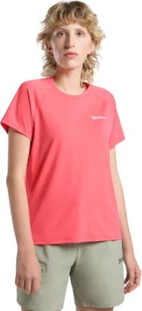 Jack Wolfskin Prelight Swift T-Shirt Women Funktionsshirt Damen M red sunset coral