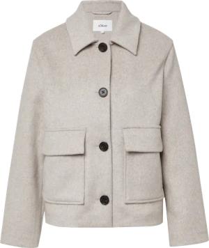 Jacke aus Wollmix im Relaxed Fit mit aufgesetzten Taschen