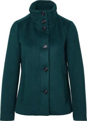 Jacke aus Wollmix mit Knopfleiste